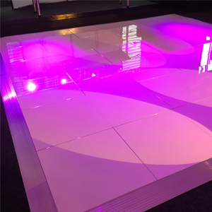 Acrylic Dance Floor 10ft x 10ft - White